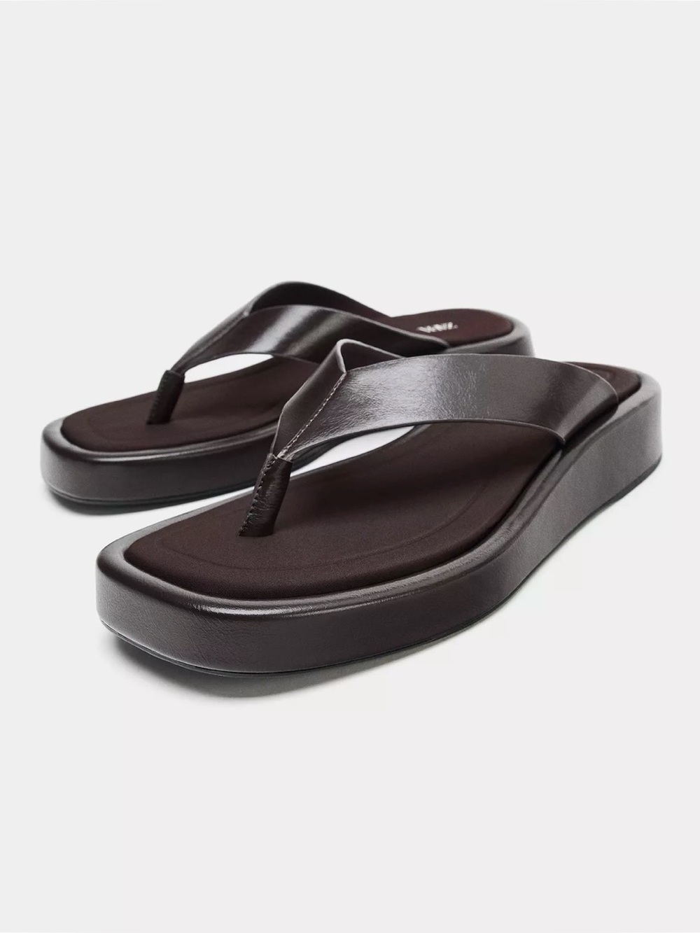 Zara Flat Strap Sandals - Picture 2 of 8